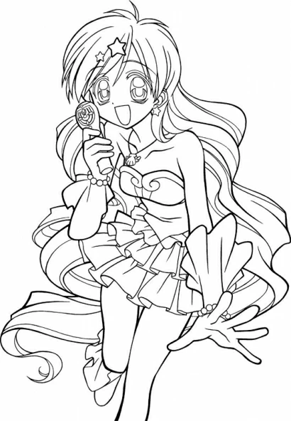 Dibujo gratuito Mermaid Melody: Pichi Pichi Pitch #53738 de la coleccion Anime y Manga para imprimir