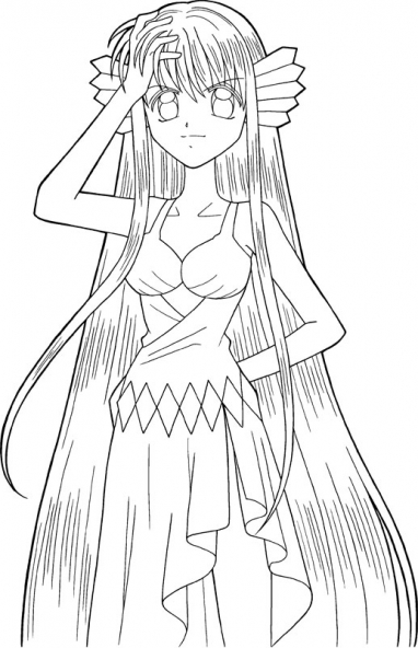 Dibujo gratuito Mermaid Melody: Pichi Pichi Pitch #53741 de la coleccion Anime y Manga para imprimir