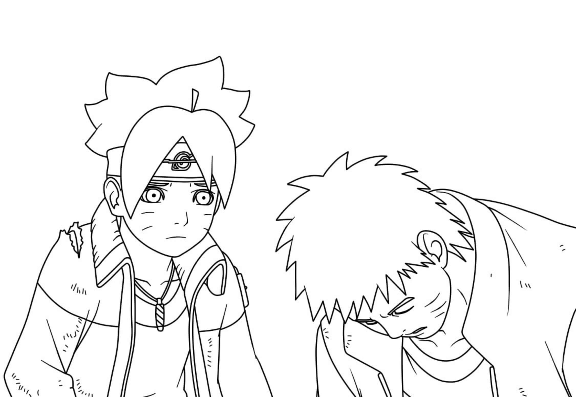 Dibujo gratuito Naruto #171449 de la coleccion Anime y Manga para imprimir