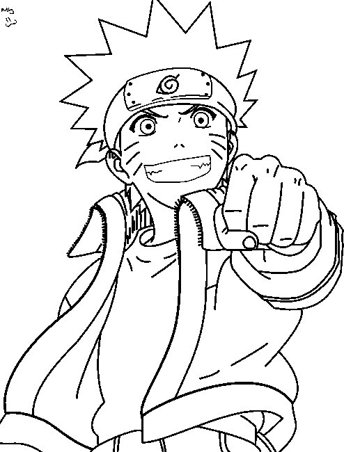 Dibujo gratuito Naruto #38077 de la coleccion Anime y Manga para imprimir