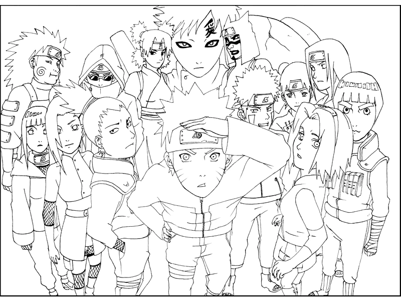 Dibujo gratuito Naruto #38087 de la coleccion Anime y Manga para imprimir Dibujo gratuito Naruto #38087 de la coleccion Anime y Manga para imprimir