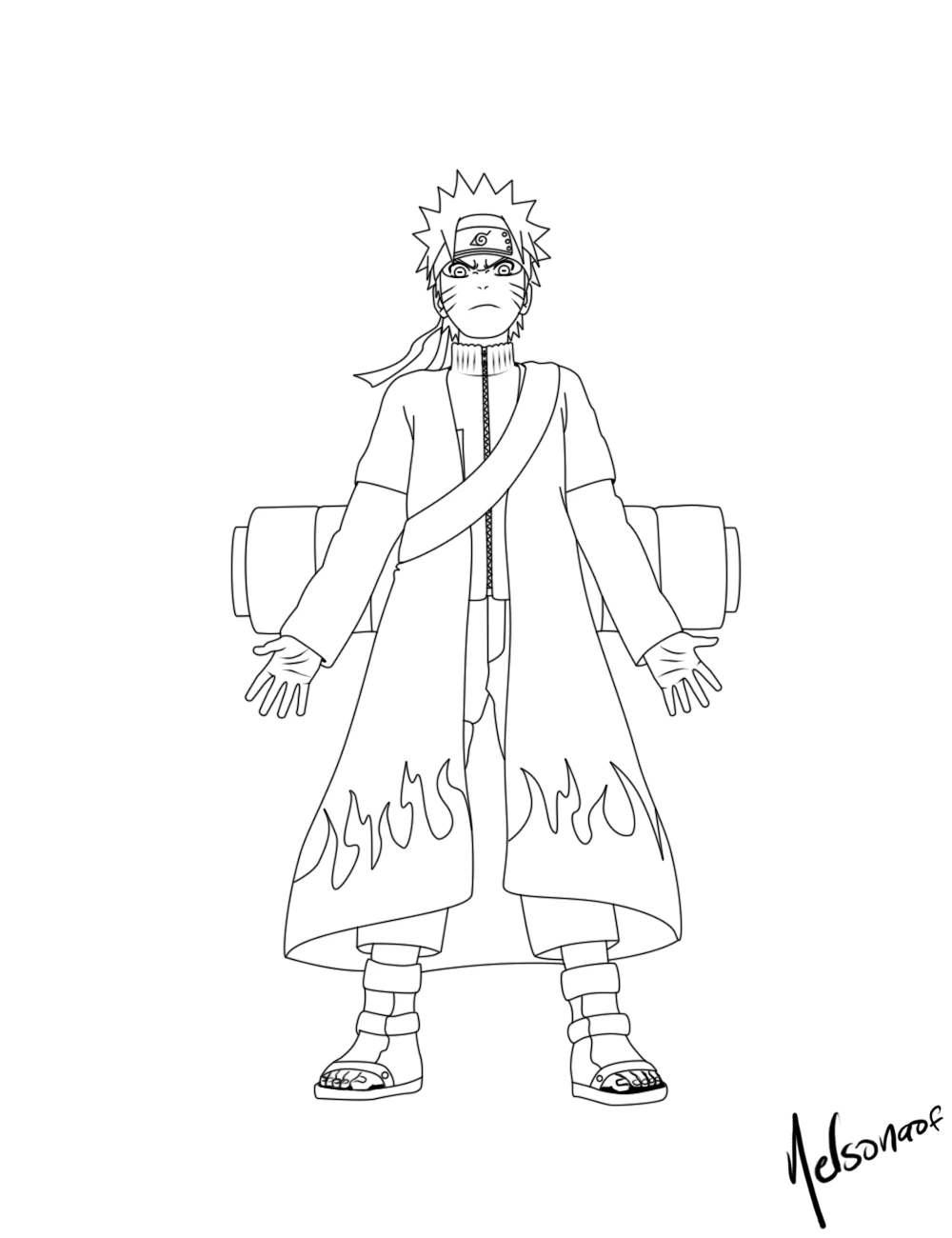 Dibujo gratuito Naruto #38093 de la coleccion Anime y Manga para imprimir
