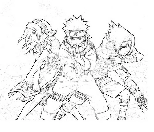 Dibujo gratuito Naruto #38126 de la coleccion Anime y Manga para imprimir