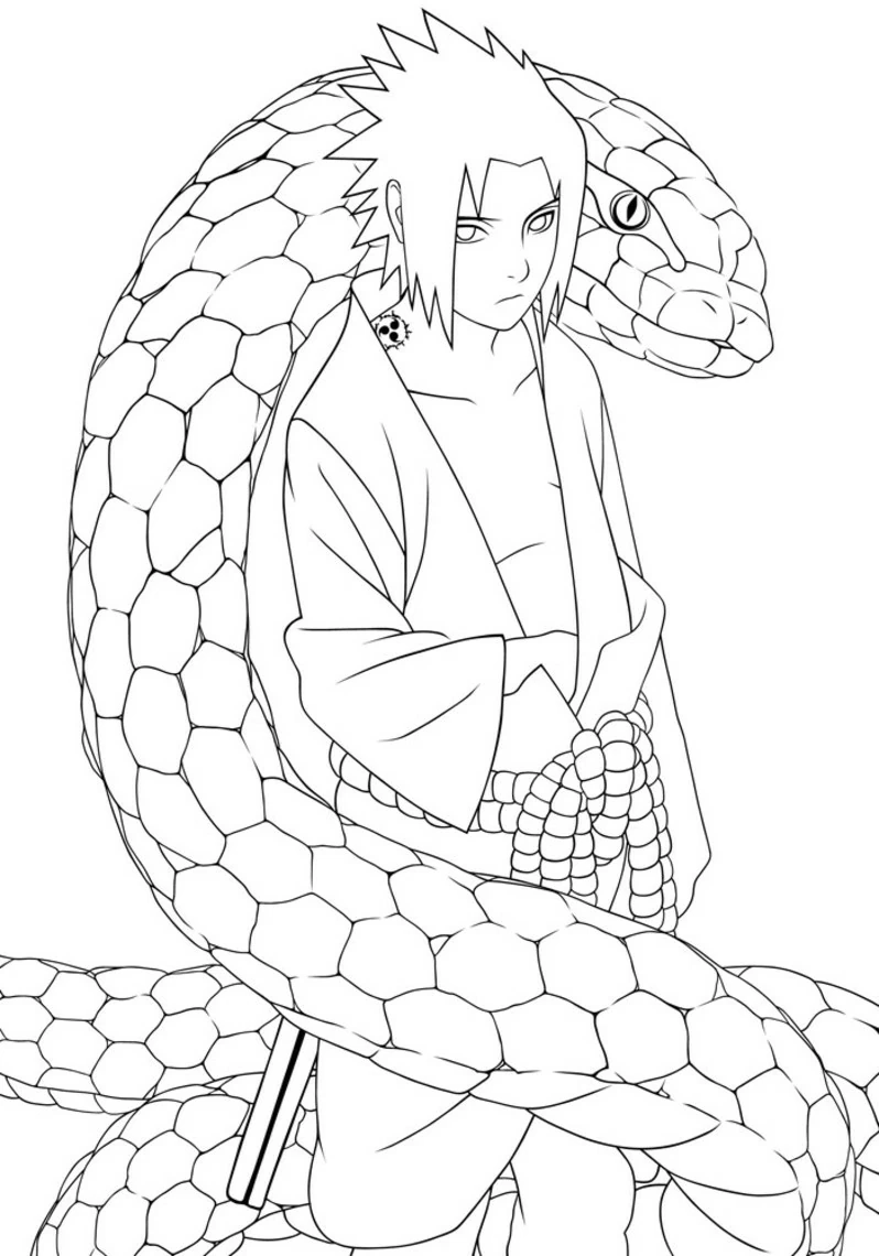 Dibujo gratuito Naruto #38282 de la coleccion Anime y Manga para imprimir