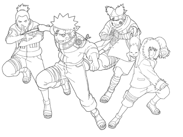 Dibujo gratuito Naruto #38326 de la coleccion Anime y Manga para imprimir