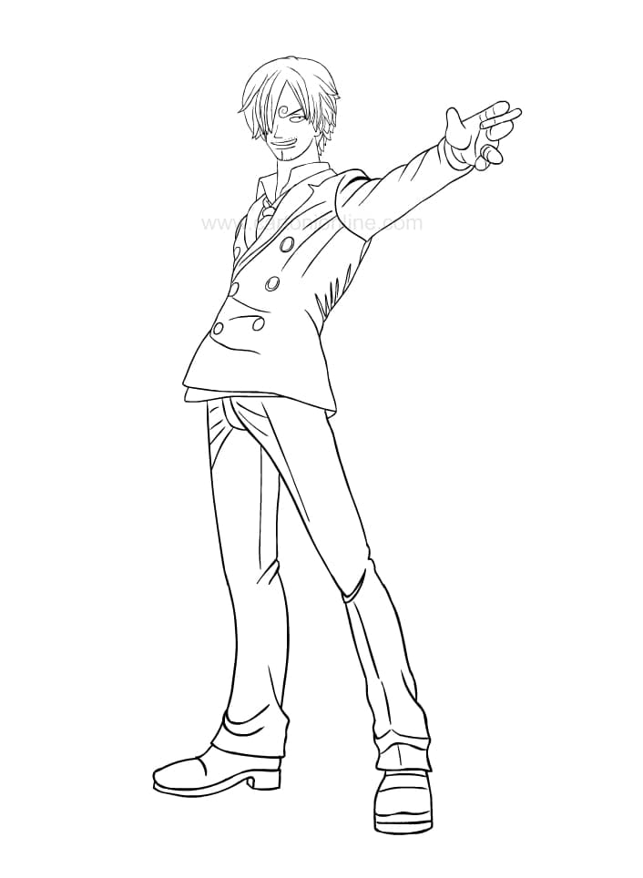 Dibujo para colorear: One Piece (Anime y Manga) #215204 - Dibujos para Colorear e Imprimir Gratis