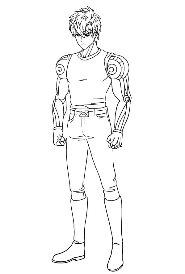 Dibujo gratuito One Punch Man #183057 de la coleccion Anime y Manga para imprimir