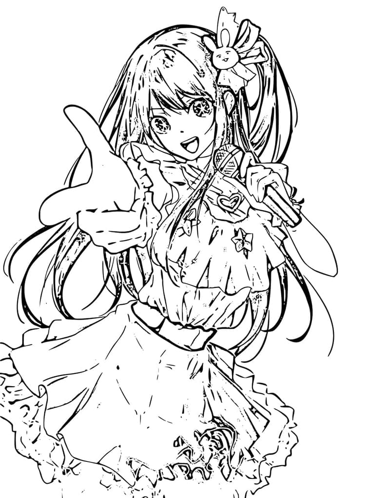 Dibujo gratuito Oshi no Ko #217544 de la coleccion Anime y Manga para imprimir Dibujo gratuito Oshi no Ko #217544 de la coleccion Anime y Manga para imprimir