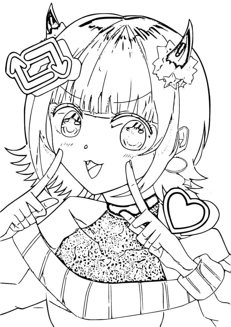 Dibujo gratuito Oshi no Ko #217551 de la coleccion Anime y Manga para imprimir