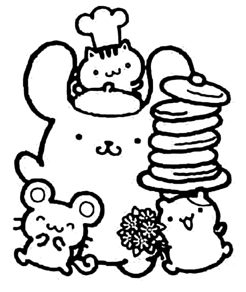 Dibujo gratuito Pompompurin #211456 de la coleccion Anime y Manga para imprimir Dibujo gratuito Pompompurin #211456 de la coleccion Anime y Manga para imprimir
