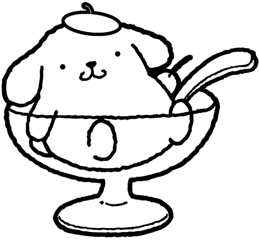 Dibujo gratuito Pompompurin #211459 de la coleccion Anime y Manga para imprimir Dibujo gratuito Pompompurin #211459 de la coleccion Anime y Manga para imprimir