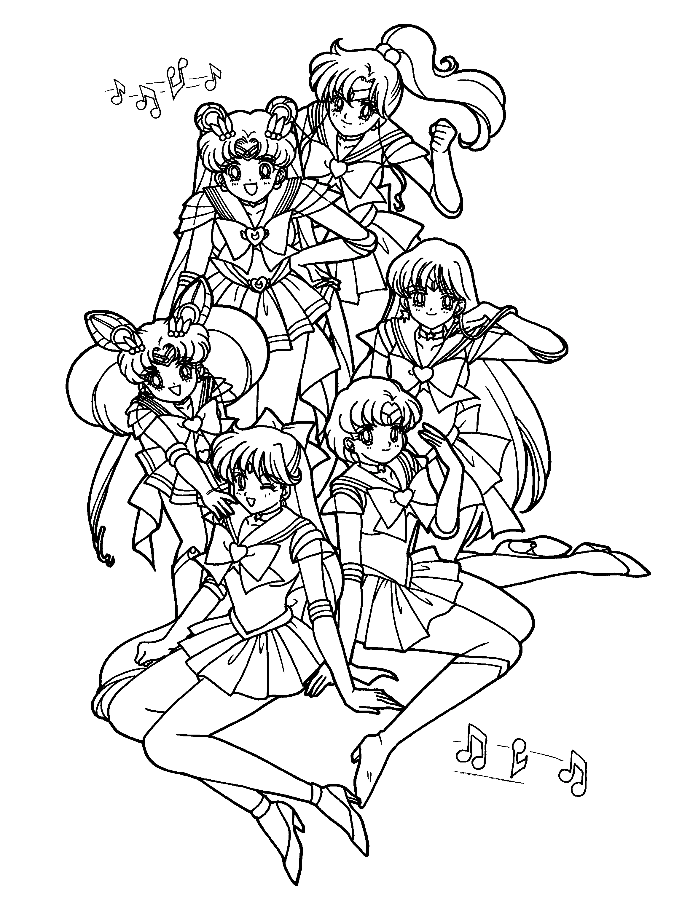 Dibujo gratuito Sailor Moon #50235 de la coleccion Anime y Manga para imprimir