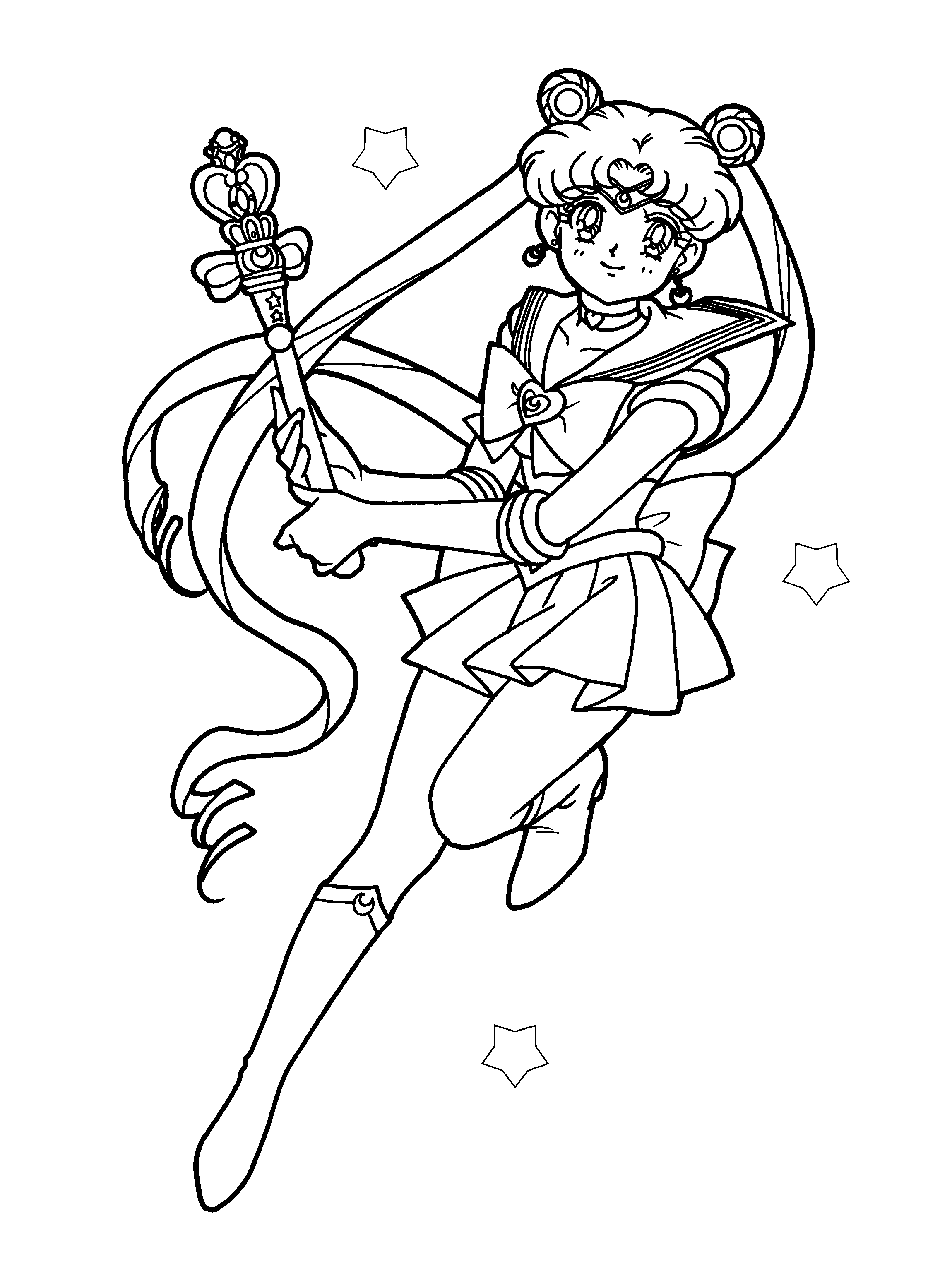 Dibujo gratuito Sailor Moon #50257 de la coleccion Anime y Manga para imprimir