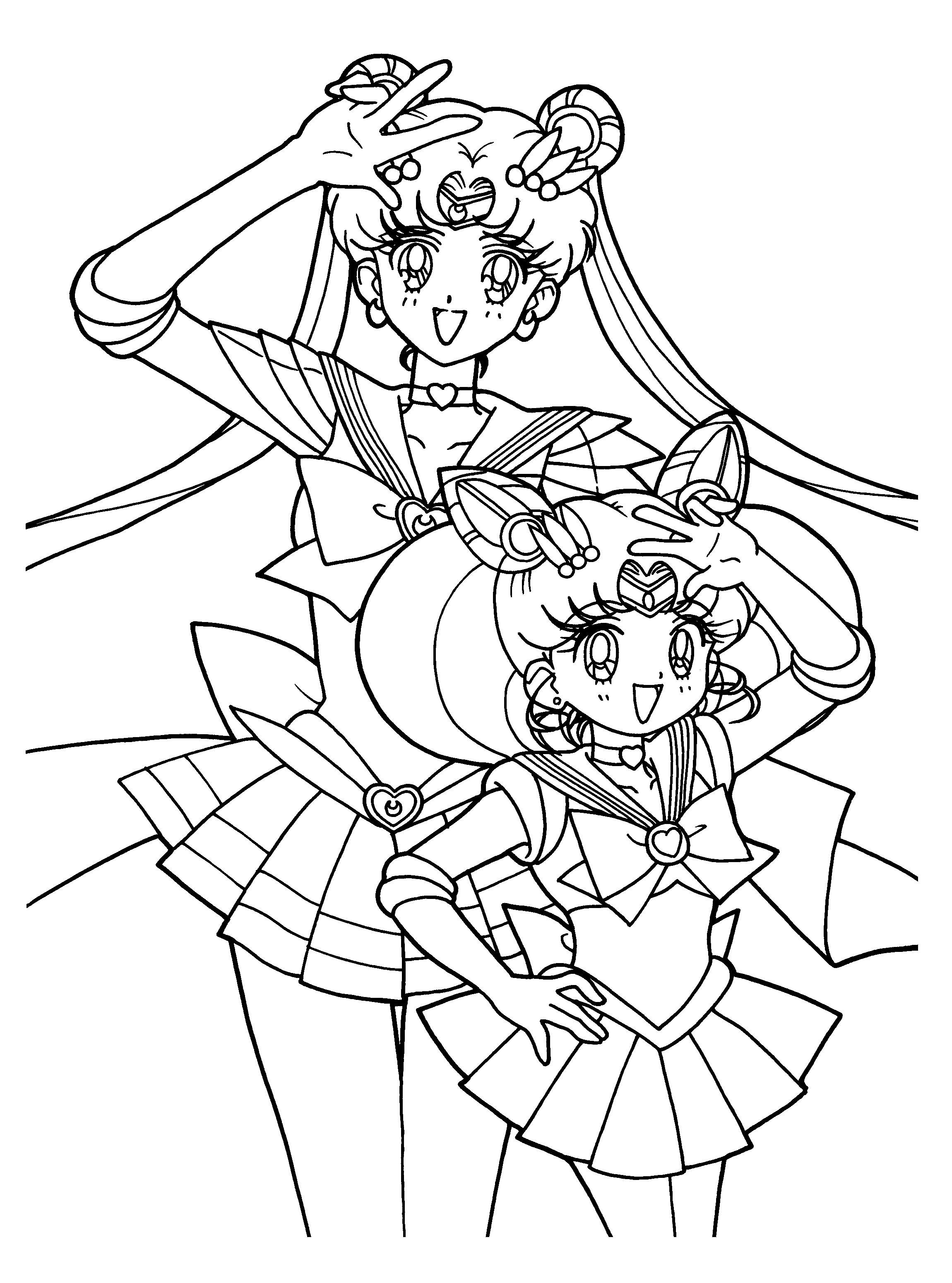 Dibujo gratuito Sailor Moon #50260 de la coleccion Anime y Manga para imprimir