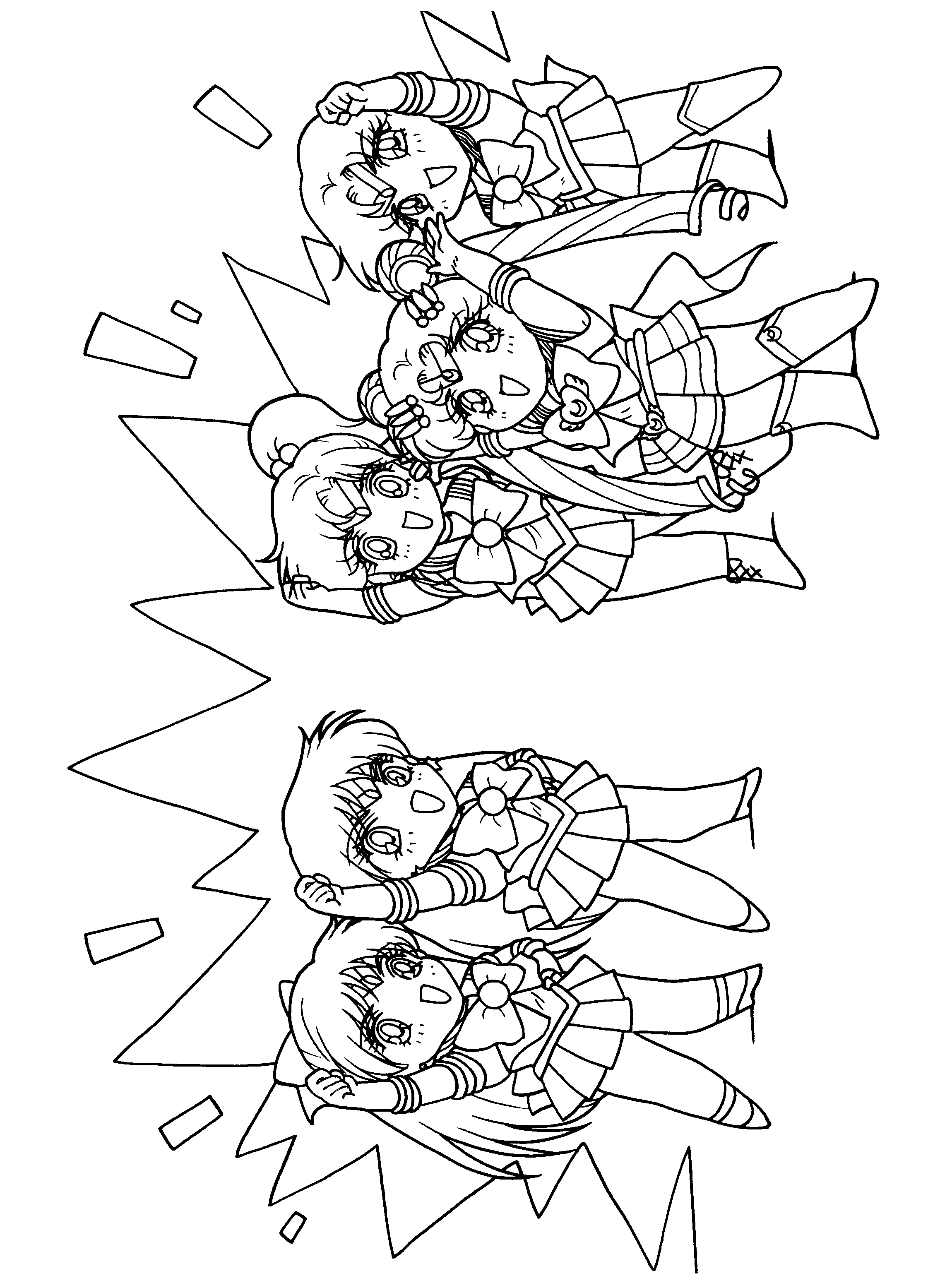 Dibujo gratuito Sailor Moon #50357 de la coleccion Anime y Manga para imprimir