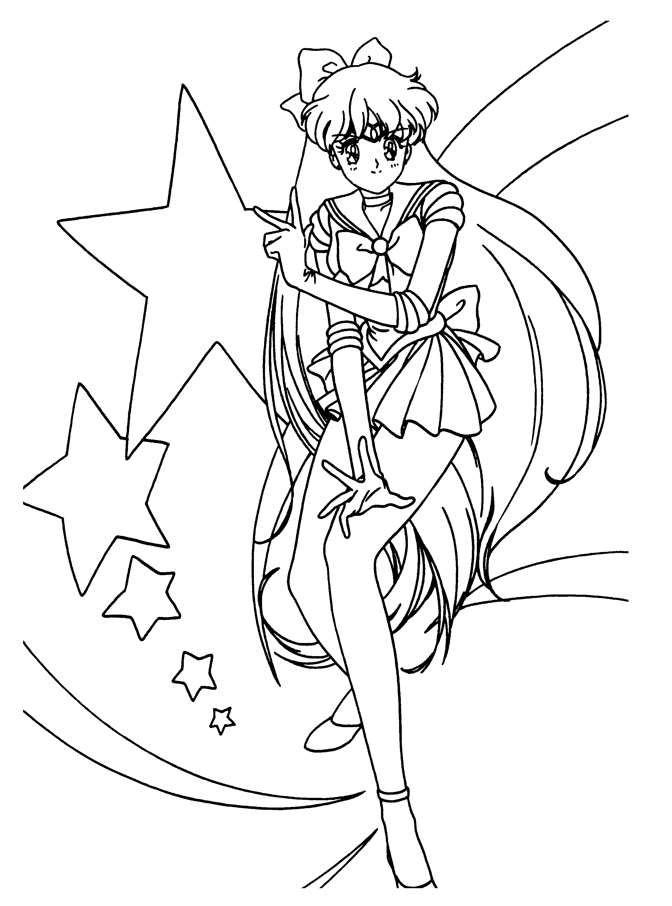 Dibujo gratuito Sailor Moon #50361 de la coleccion Anime y Manga para imprimir