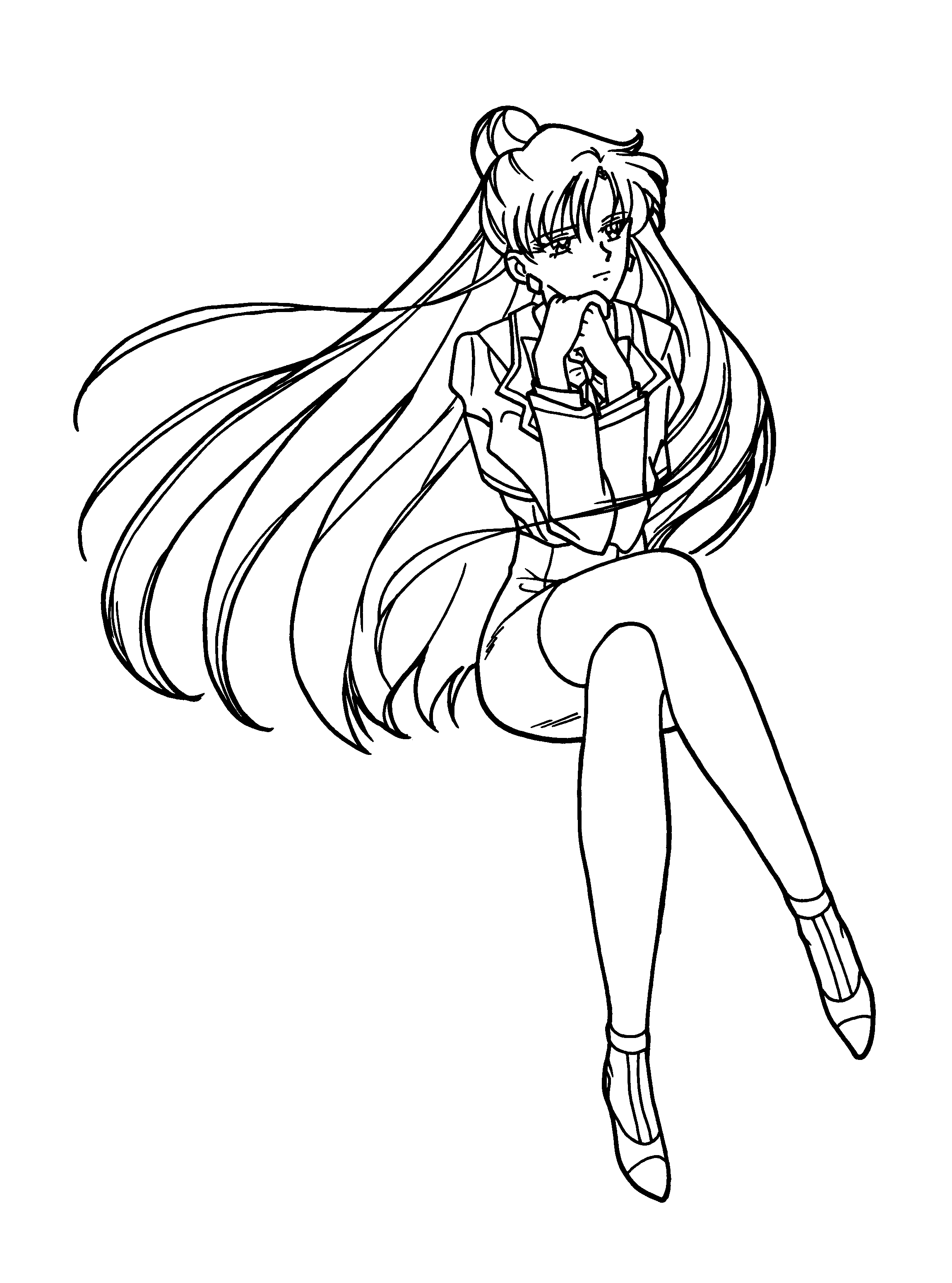 Dibujo gratuito Sailor Moon #50412 de la coleccion Anime y Manga para imprimir