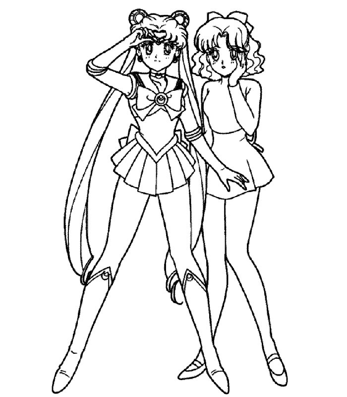 Dibujo gratuito Sailor Moon #50413 de la coleccion Anime y Manga para imprimir