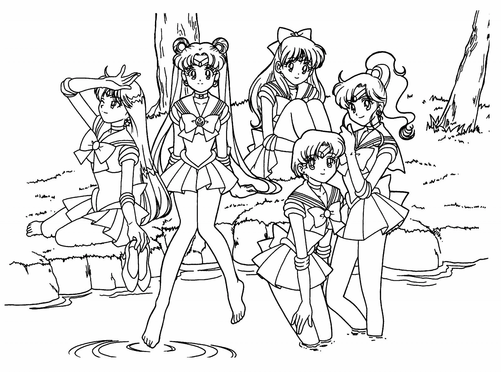 Dibujo gratuito Sailor Moon #50440 de la coleccion Anime y Manga para imprimir