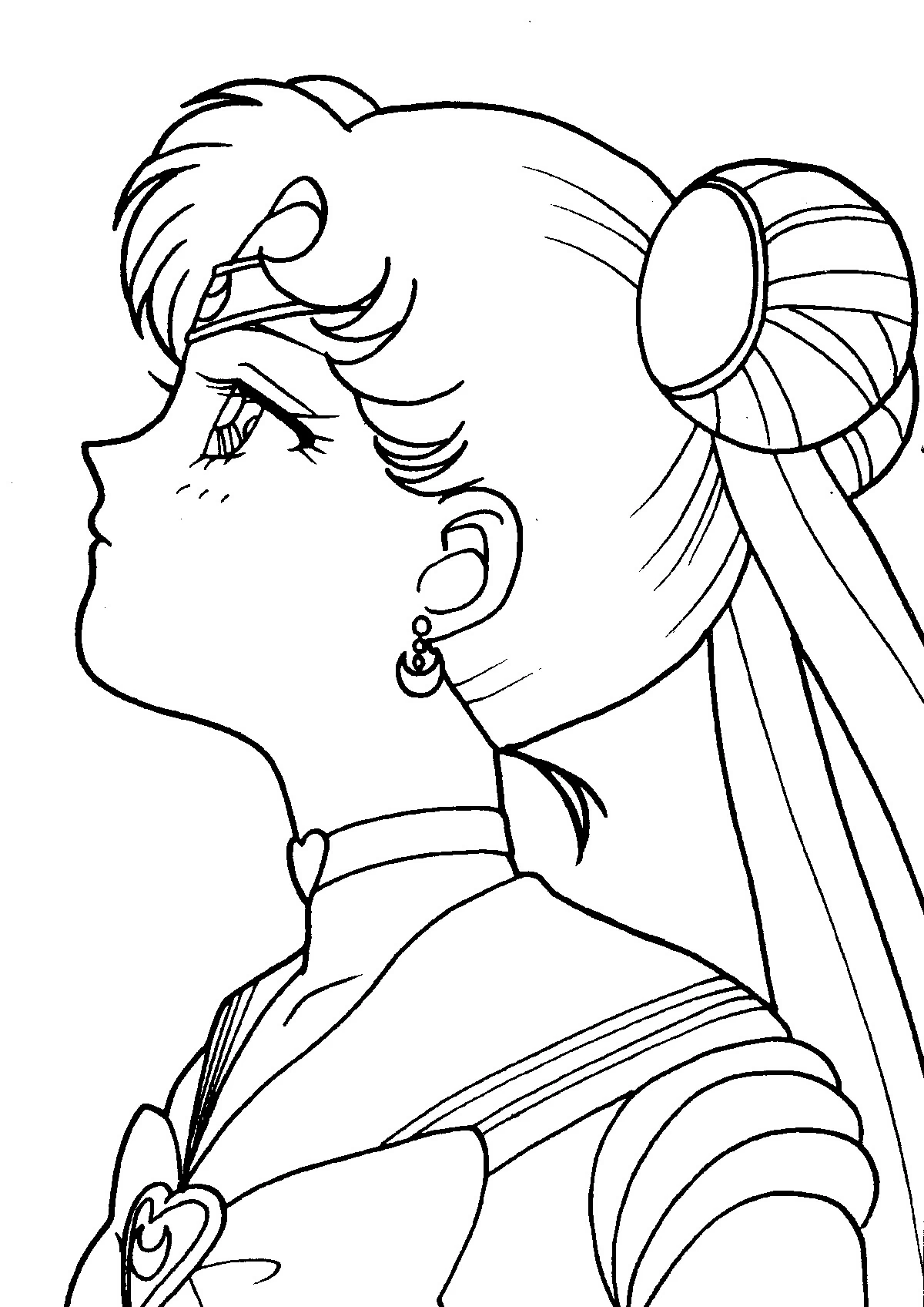 Dibujo gratuito Sailor Moon #50449 de la coleccion Anime y Manga para imprimir