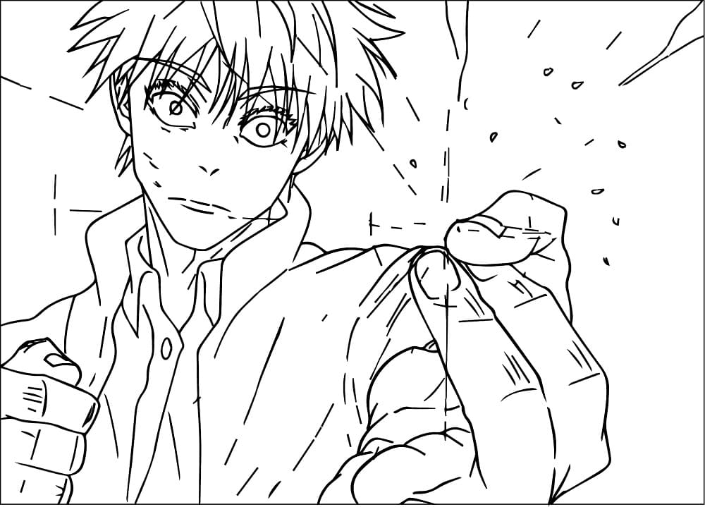 Dibujo gratuito Satoru Gojo #220376 de la coleccion Anime y Manga para imprimir