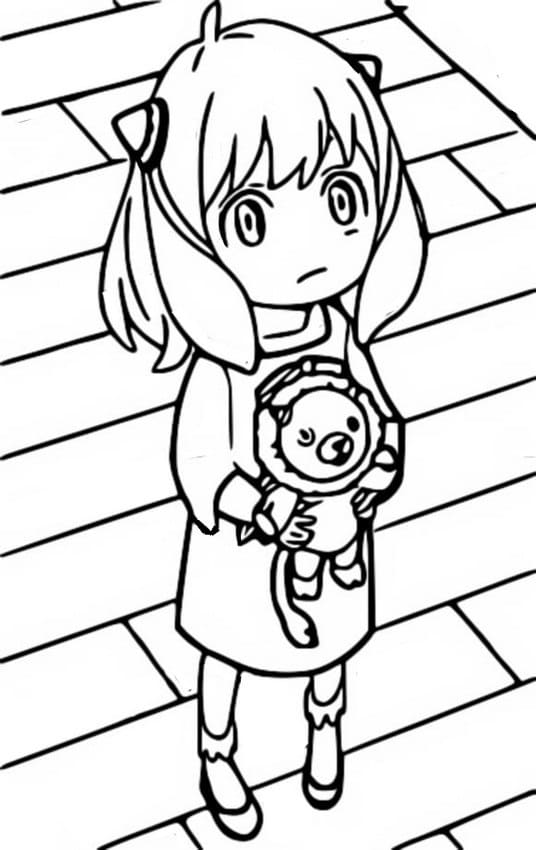 Dibujo gratuito Spy x Family #182905 de la coleccion Anime y Manga para imprimir