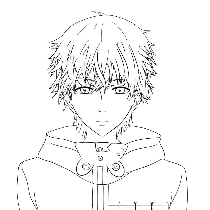 Dibujo gratuito Tokyo Ghoul #183099 de la coleccion Anime y Manga para imprimir