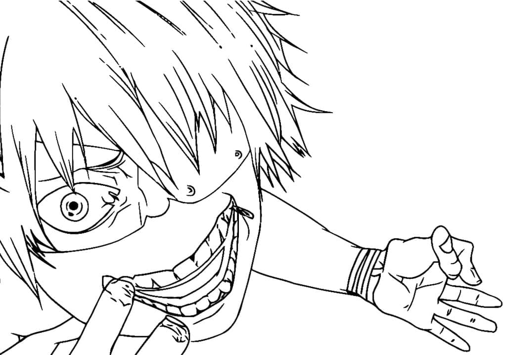 Dibujo gratuito Tokyo Ghoul #183112 de la coleccion Anime y Manga para imprimir Dibujo gratuito Tokyo Ghoul #183112 de la coleccion Anime y Manga para imprimir