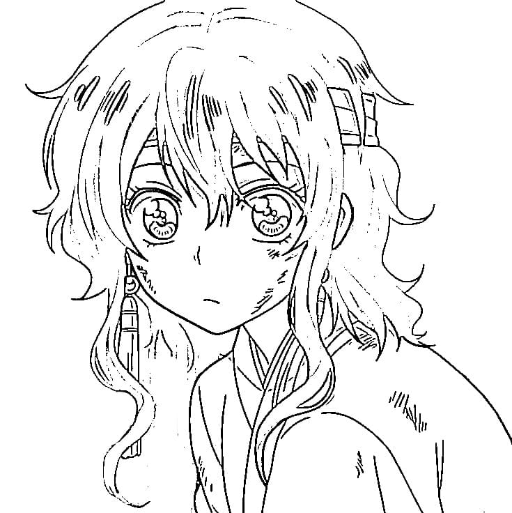 Dibujo gratuito Yona del Alba #219913 de la coleccion Anime y Manga para imprimir