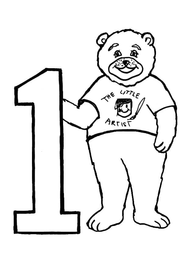Dibujo gratuito Número 1 #221291 de la coleccion Aprendizaje y Educación para imprimir Dibujo gratuito Número 1 #221291 de la coleccion Aprendizaje y Educación para imprimir
