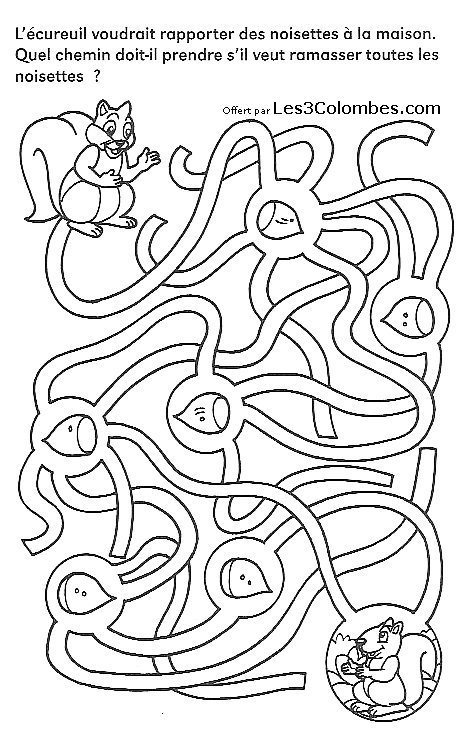 Dibujo gratuito Laberintos #126494 de la coleccion Aprendizaje y Educación para imprimir