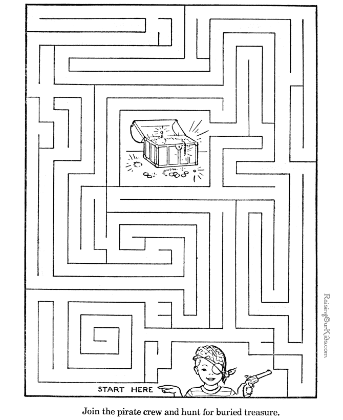 Dibujo gratuito Laberintos #126709 de la coleccion Aprendizaje y Educación para imprimir