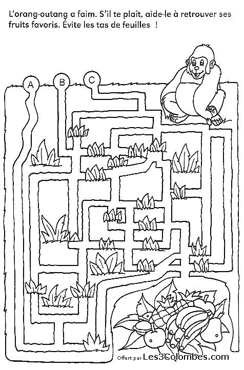 Dibujo gratuito Laberintos #126712 de la coleccion Aprendizaje y Educación para imprimir