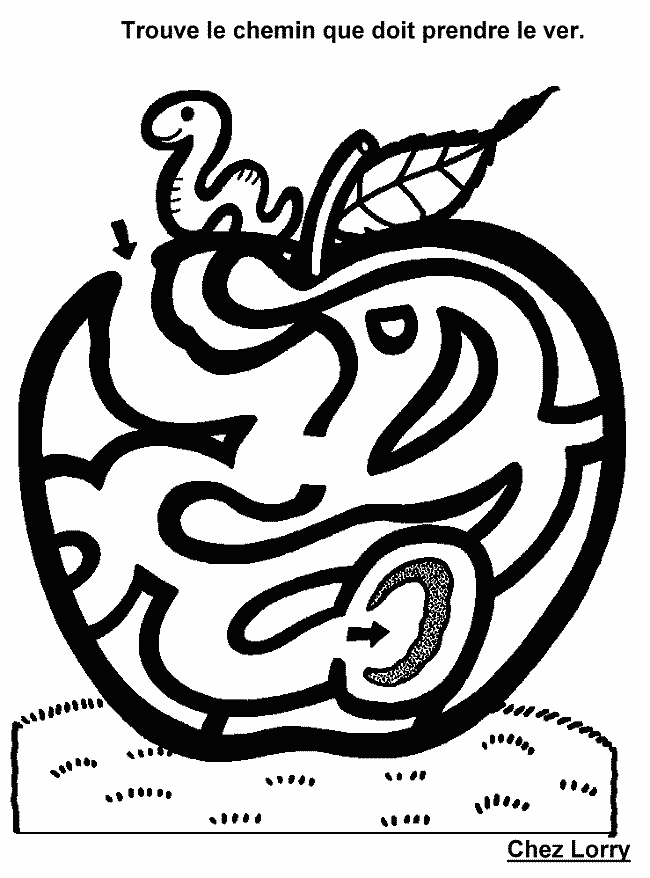 Dibujo para colorear: Laberintos (Aprendizaje y Educación) #126726 - Dibujos para Colorear e Imprimir Gratis