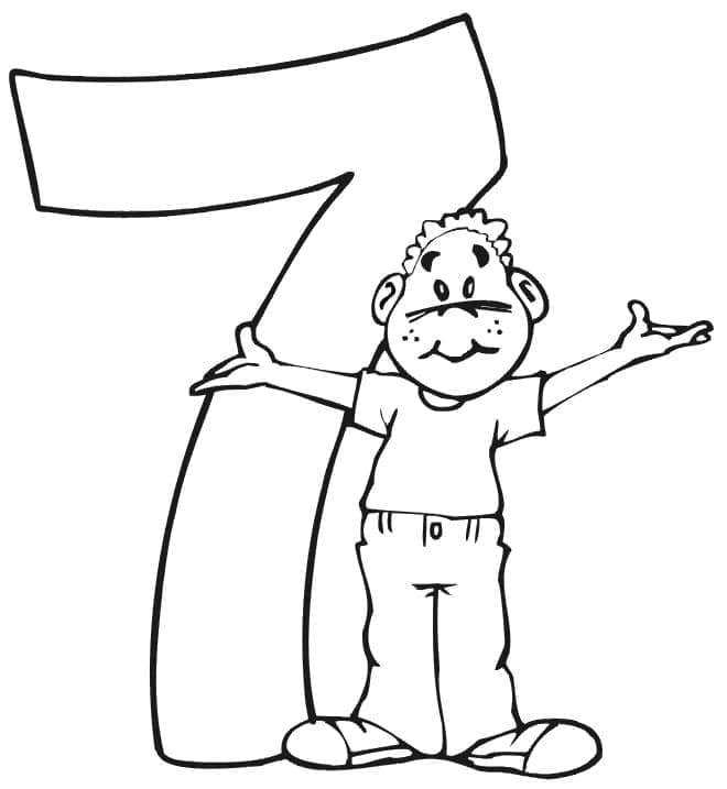 Dibujo gratuito Número 7 #221451 de la coleccion Aprendizaje y Educación para imprimir Dibujo gratuito Número 7 #221451 de la coleccion Aprendizaje y Educación para imprimir