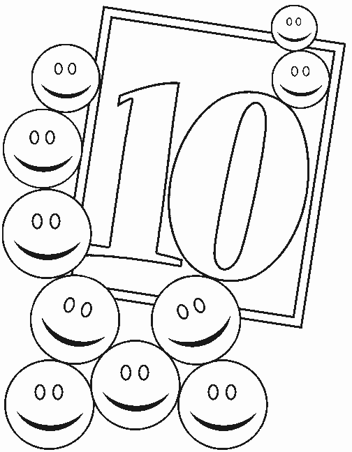 Dibujo gratuito Números #125180 de la coleccion Aprendizaje y Educación para imprimir