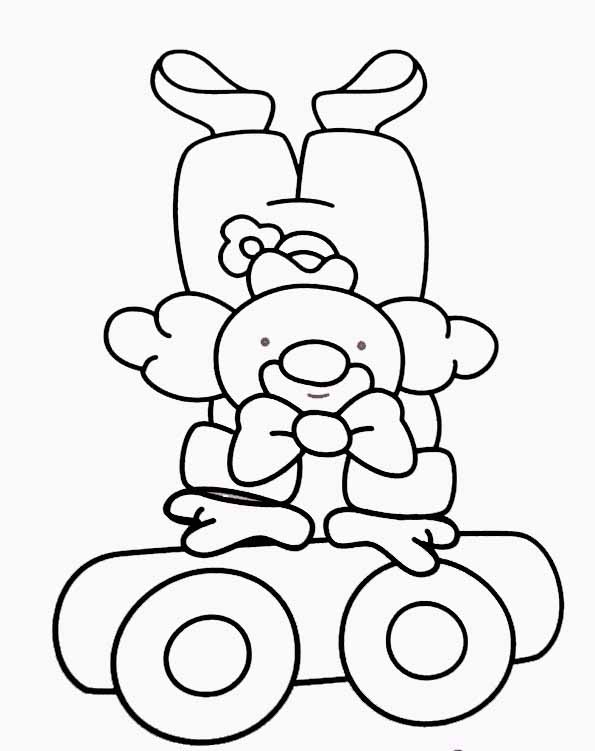 Dibujo para colorear: Acróbata (Carreras y Profesiones) #87248 - Dibujos para Colorear e Imprimir Gratis