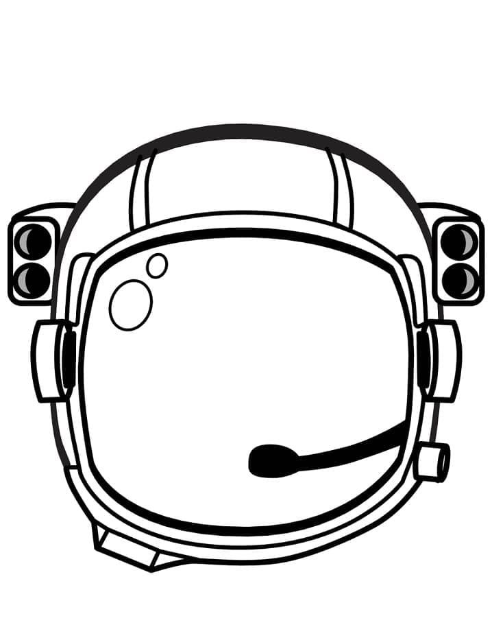 Dibujo gratuito Astronauta #184452 de la coleccion Carreras y Profesiones para imprimir