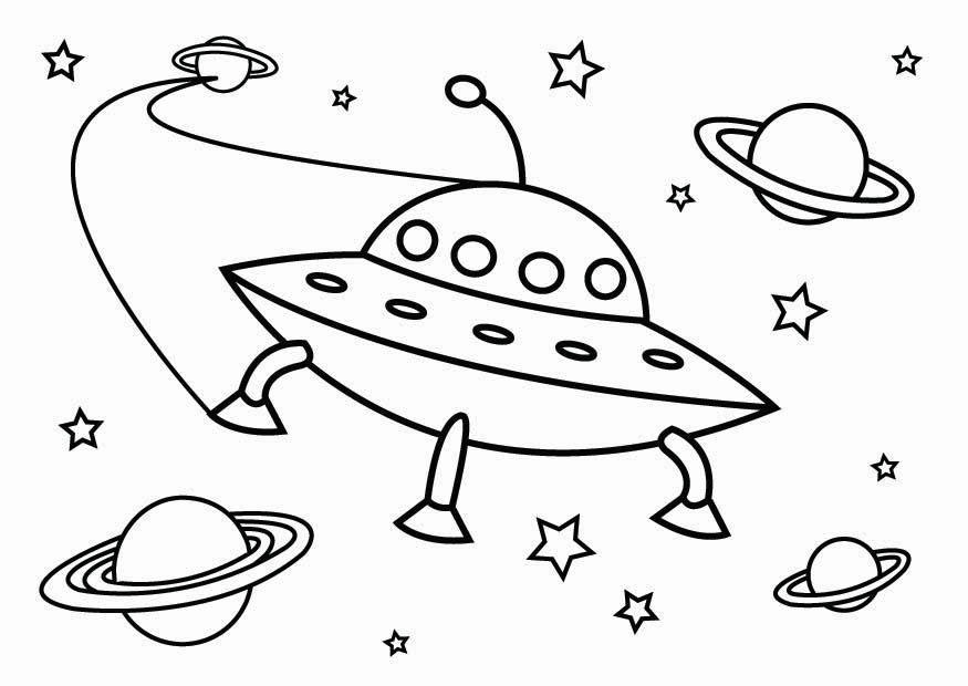 Dibujo para colorear: Astronauta (Carreras y Profesiones) #87637 - Dibujos para Colorear e Imprimir Gratis