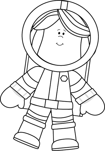 Dibujo para colorear: Astronauta (Carreras y Profesiones) #87732 - Dibujos para Colorear e Imprimir Gratis