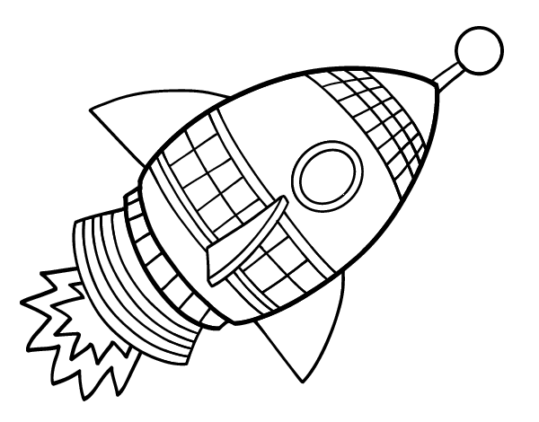 Dibujo para colorear: Astronauta (Carreras y Profesiones) #87871 - Dibujos para Colorear e Imprimir Gratis