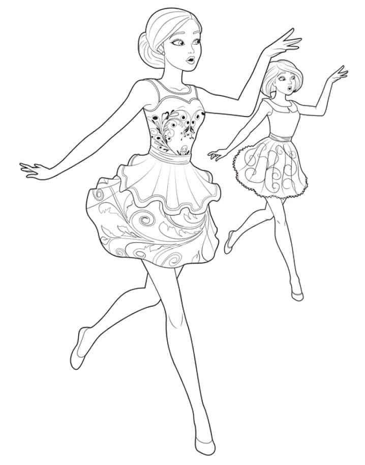 Dibujo gratuito Bailarín #179149 de la coleccion Carreras y Profesiones para imprimir