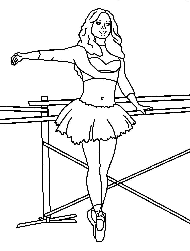 Dibujo gratuito Bailarín #179161 de la coleccion Carreras y Profesiones para imprimir