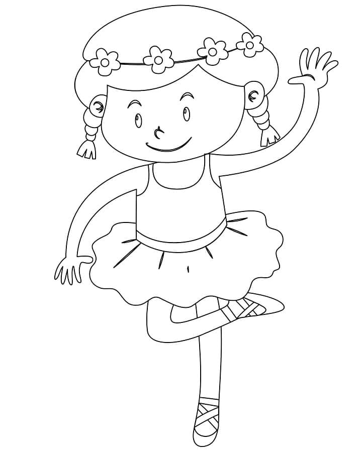 Dibujo gratuito Bailarín #179170 de la coleccion Carreras y Profesiones para imprimir