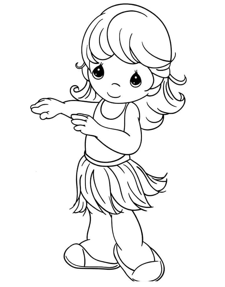 Dibujo gratuito Bailarín #179183 de la coleccion Carreras y Profesiones para imprimir