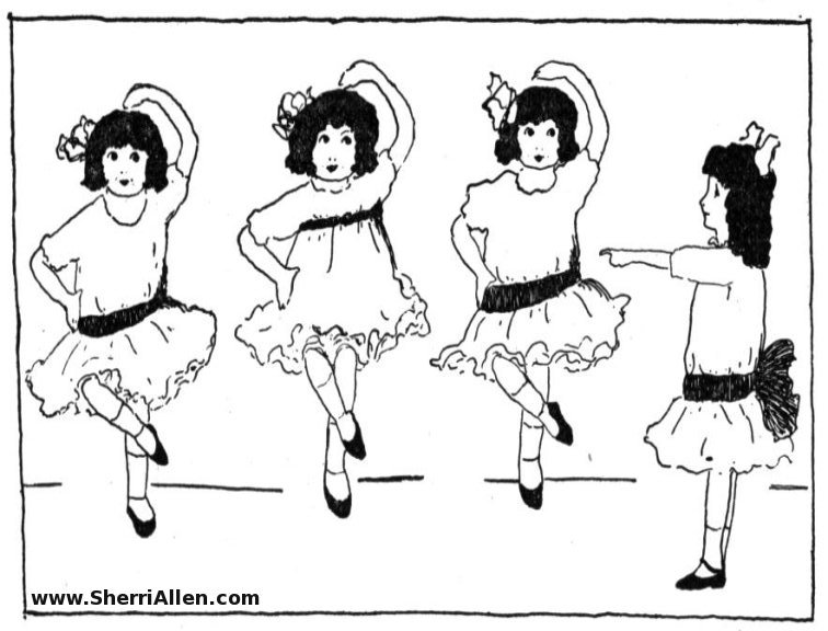 Dibujo gratuito Bailarín #92131 de la coleccion Carreras y Profesiones para imprimir