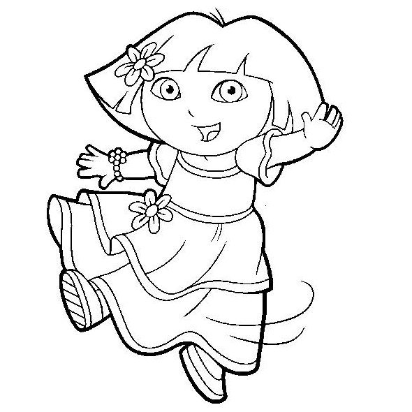 Dibujo gratuito Bailarín #92358 de la coleccion Carreras y Profesiones para imprimir