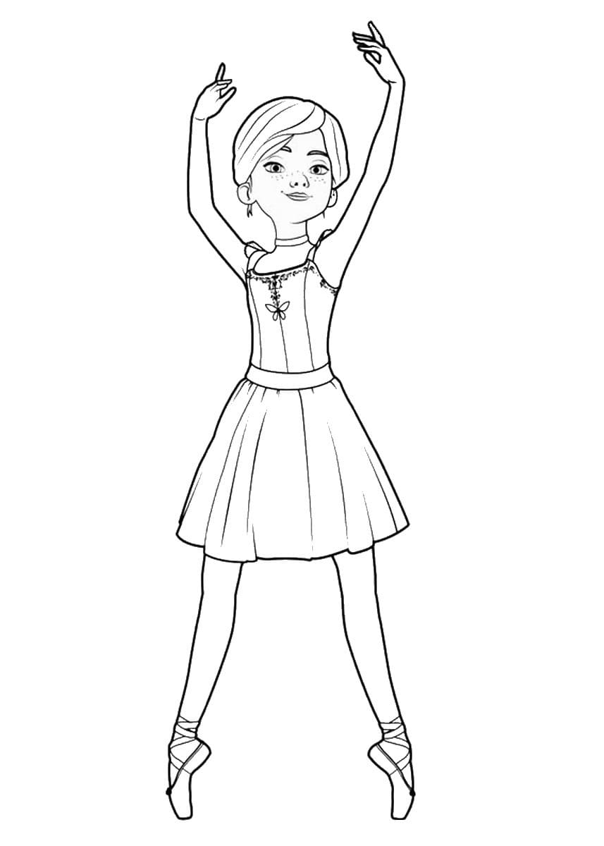Dibujo gratuito Bailarina #195046 de la coleccion Carreras y Profesiones para imprimir Dibujo gratuito Bailarina #195046 de la coleccion Carreras y Profesiones para imprimir