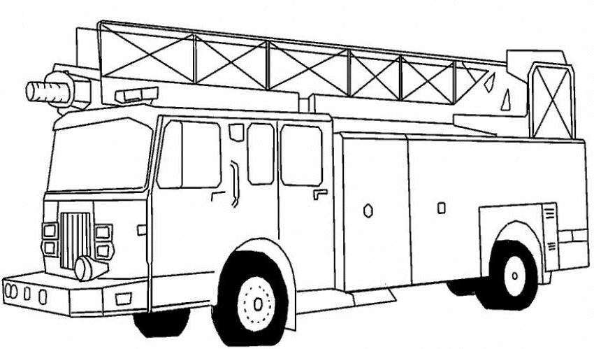 Dibujo gratuito Bombero #105658 de la coleccion Carreras y Profesiones para imprimir