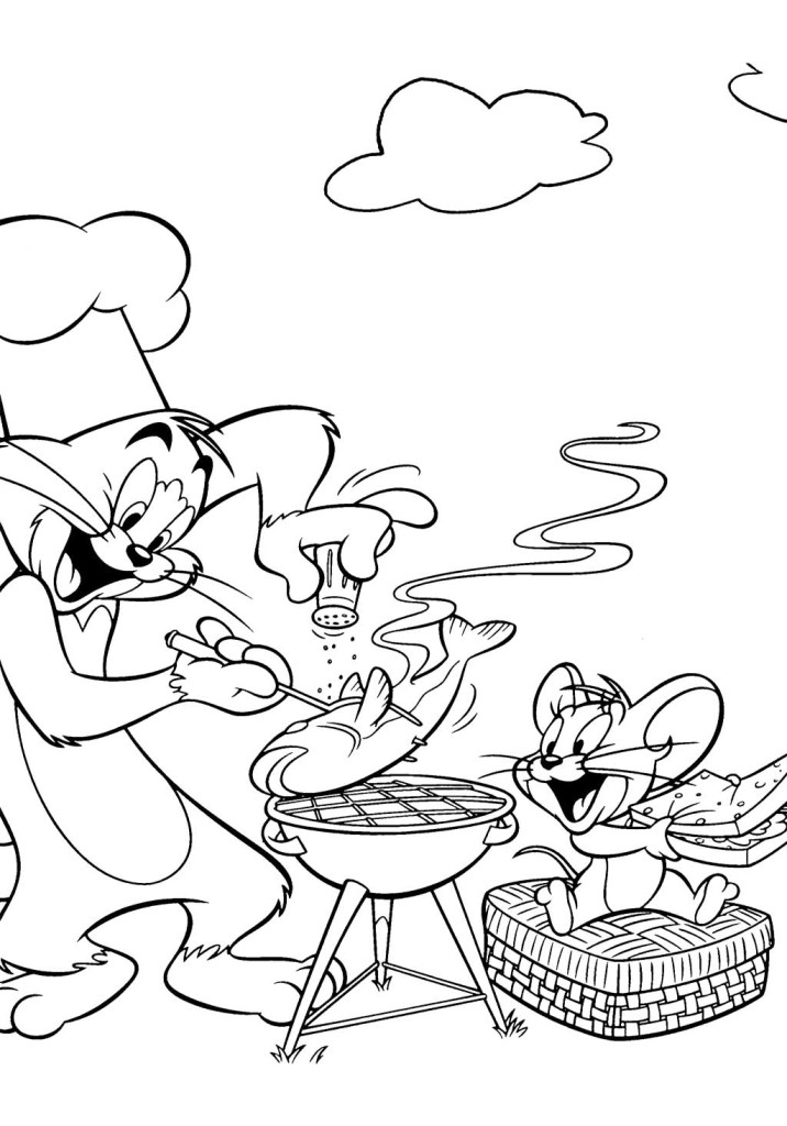 Dibujo gratuito Cocinero #91855 de la coleccion Carreras y Profesiones para imprimir
